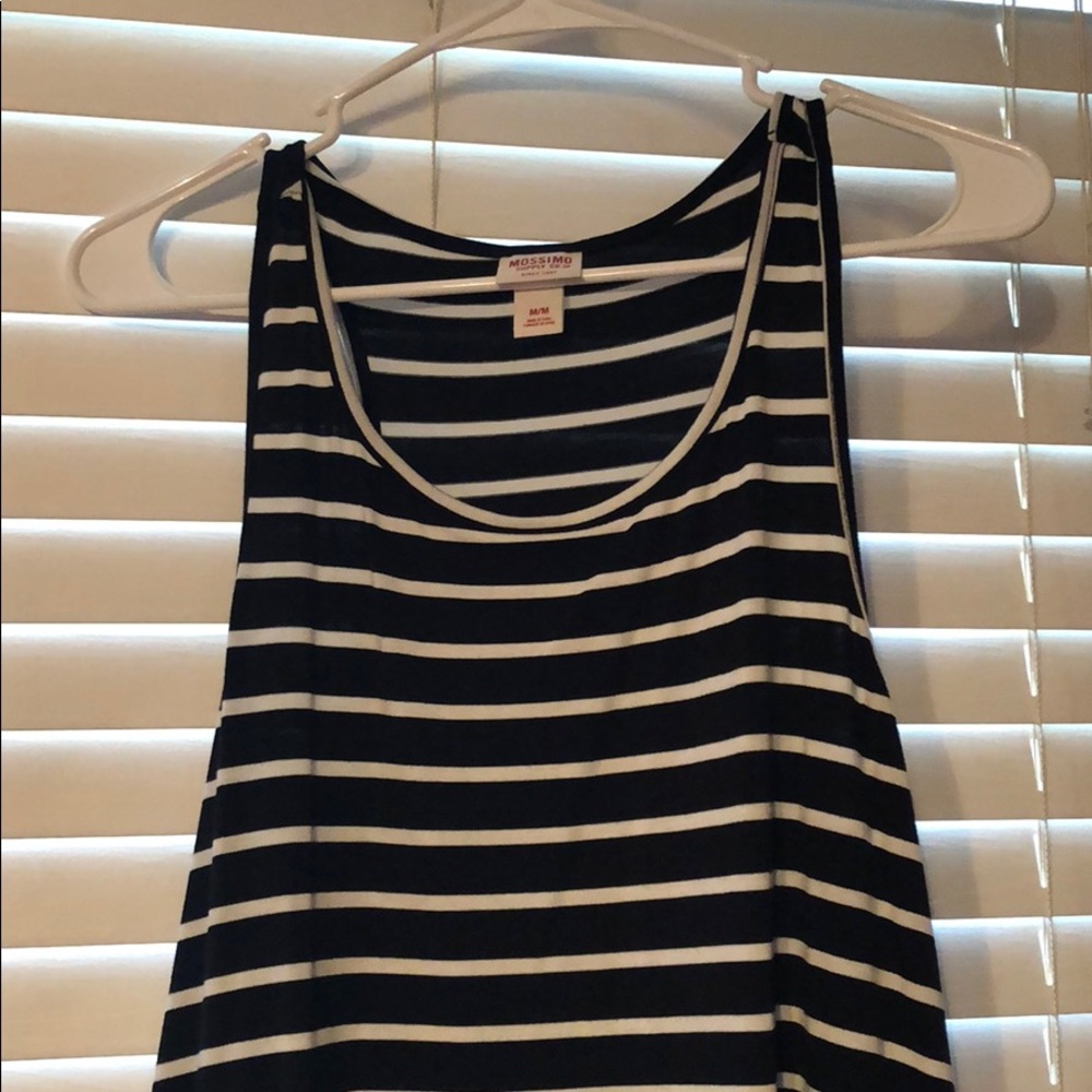 Black and white dress